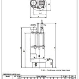 Tsurumi NK3-22L Sump Pump