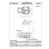 Tsurumi 80TM21.5 3/220-460V, titanium sump pump