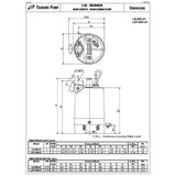 Tsurumi LB-800 Sump Pump - 1/115V and 1/110V