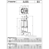 Tsurumi NK4-22 Sump Pump