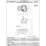 Tsurumi VANCS 50PU2.15S (2PU) Pond Pump