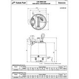 Tsurumi LB-480 Sump Pump