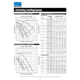 Sta-Rite DHHG3 2 1/2 H.P. 3/220-460V, Self Priming Centrifugal Pump with a 2" discharge.