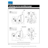 Sta-Rite HLD 3/4 H.P. 1/115-220V, Convertible Jet Pump with a 1" discharge.