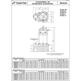 Tsurumi VANCS 50TM2.75S Pond Pump